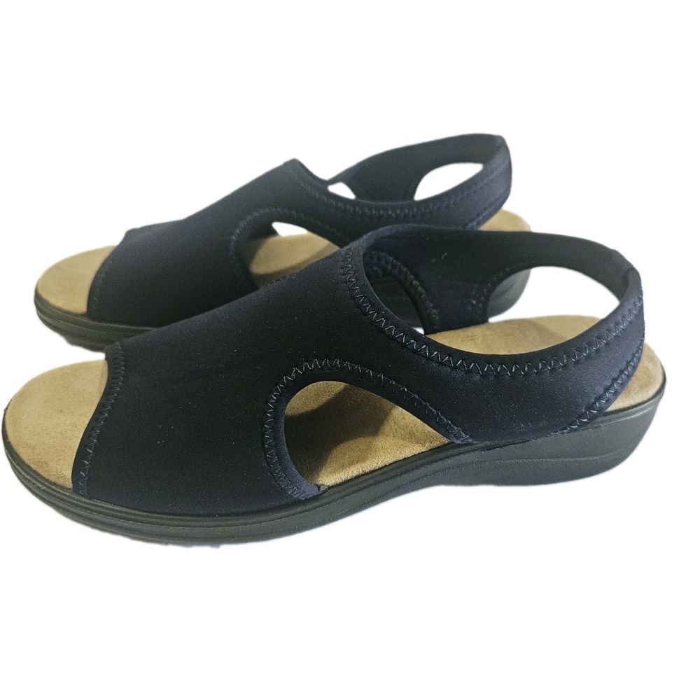 Flexus by Spring Step Nyaman Navy Blue Sandals Women's Size 39/US 8.5